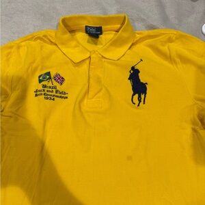 Ralph Lauren Vibrant Yellow Polo Shirt